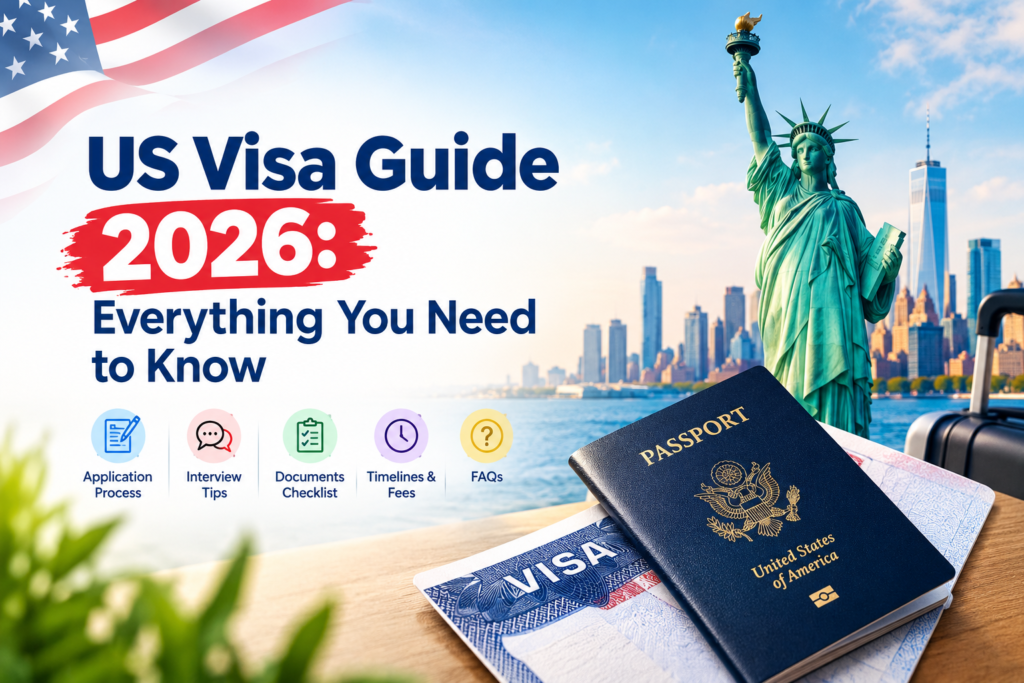 2026 US Visa Guide Infographic